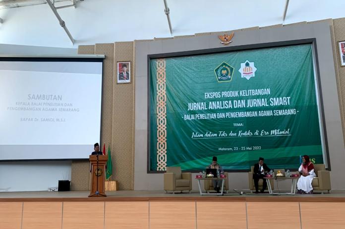 Perkenalkan Produk Kelitbangan, BLA Semarang Selenggarakan Ekspose di UIN Mataram